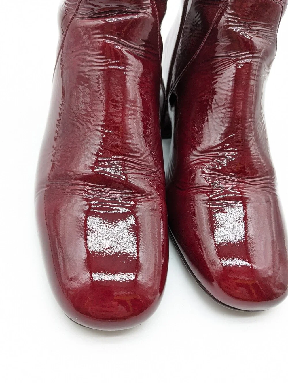 SÉZANE Low Paulette Patent Ankle Boots 37